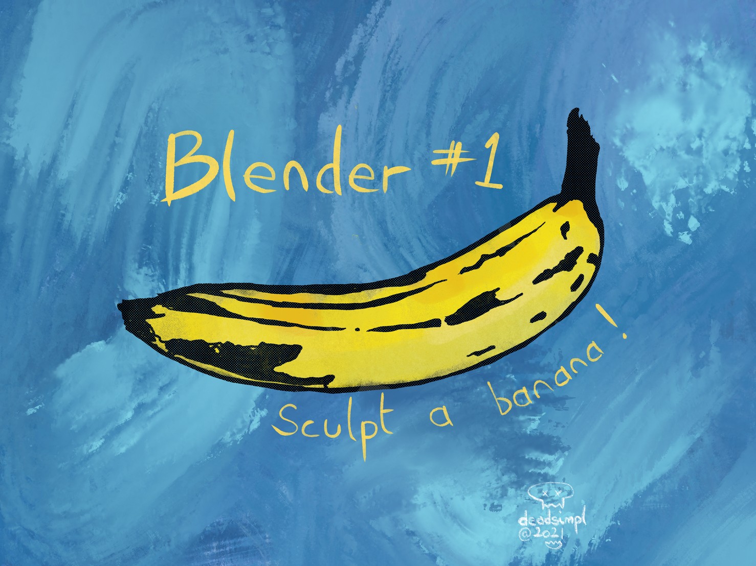 Design tools   : :   Blender #1   : :   Sculpt a banana!